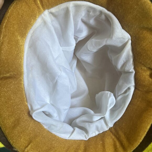 TWO HAMBURGER HAT Cheeseburger Cap Food-Prop-Halloween Party Costume Funny Hat - Picture 5 of 7